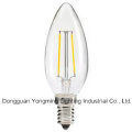 C35 3.5W Candle Bulb LED Filament Bulb 2200k 2500k